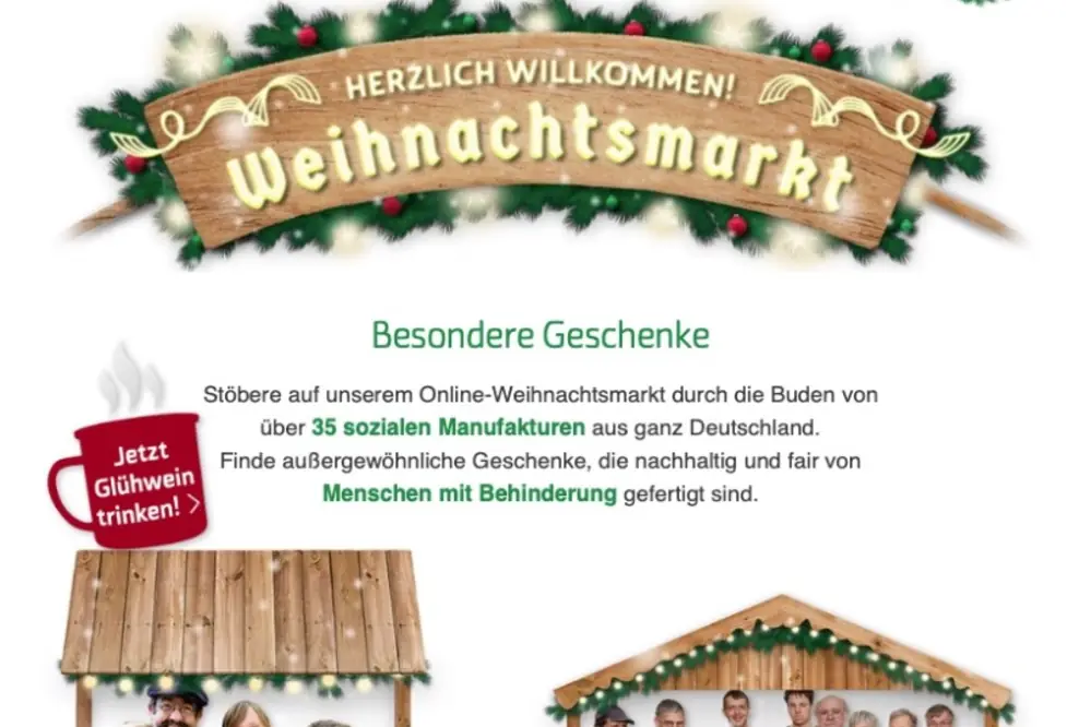 Weihnachtsmarkt trotzt Corona