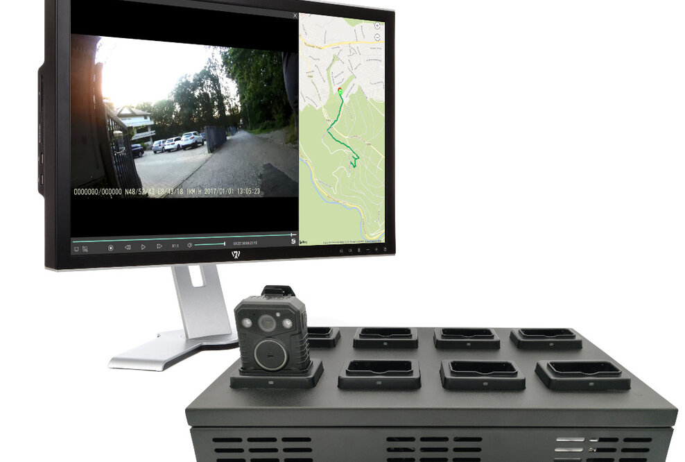 WEROCK präsentiert Managementsoftware für Bodycams und Multi Dockingstation