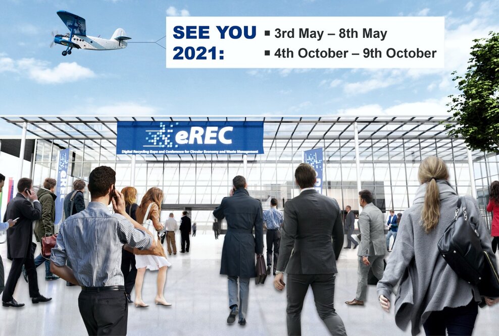 eREC 2021: Das virtuelle Messeerlebnis für die Recyclingbranche geht in die nächste Runde!