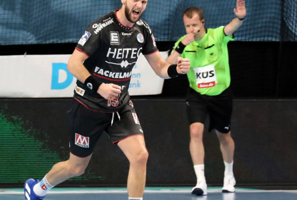 Handball: HC Erlangen gewinnt auch in Ludwigshafen