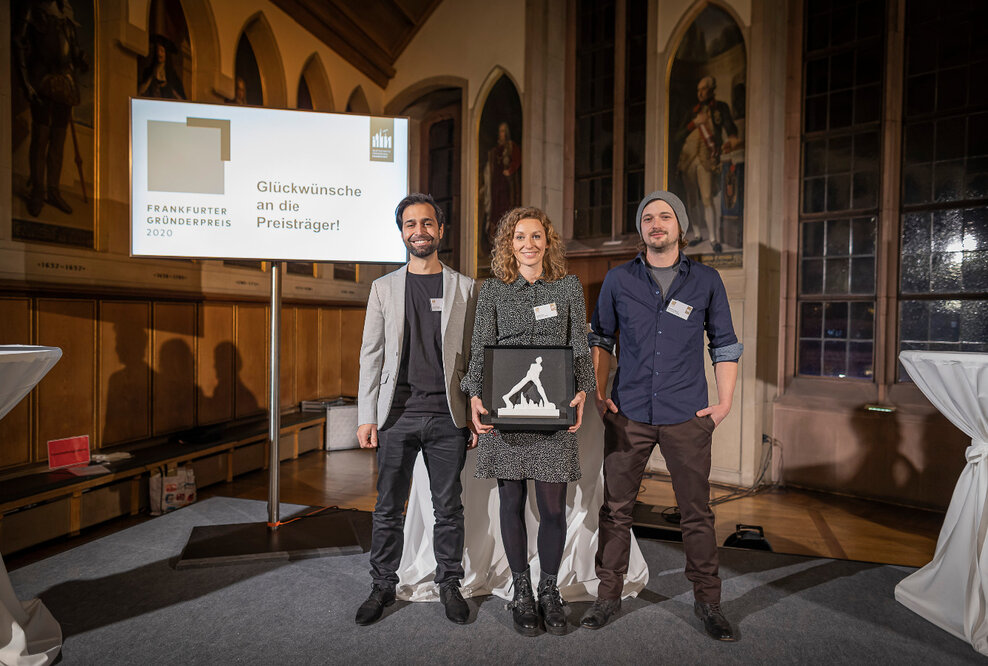 Raumvonwert gewinnt den Frankfurter Gründerpreis 2020