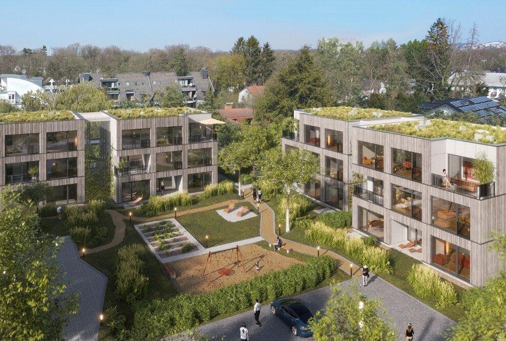 Startschuss für Neubauprojekt „Grün.der.Zeit“: In Refrath entstehen 16 nachhaltig erbaute Eigentumswohnungen