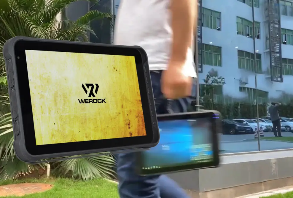 Für raue Umgebungen: WEROCK stellt neues Rugged Tablet Rocktab L110 vor