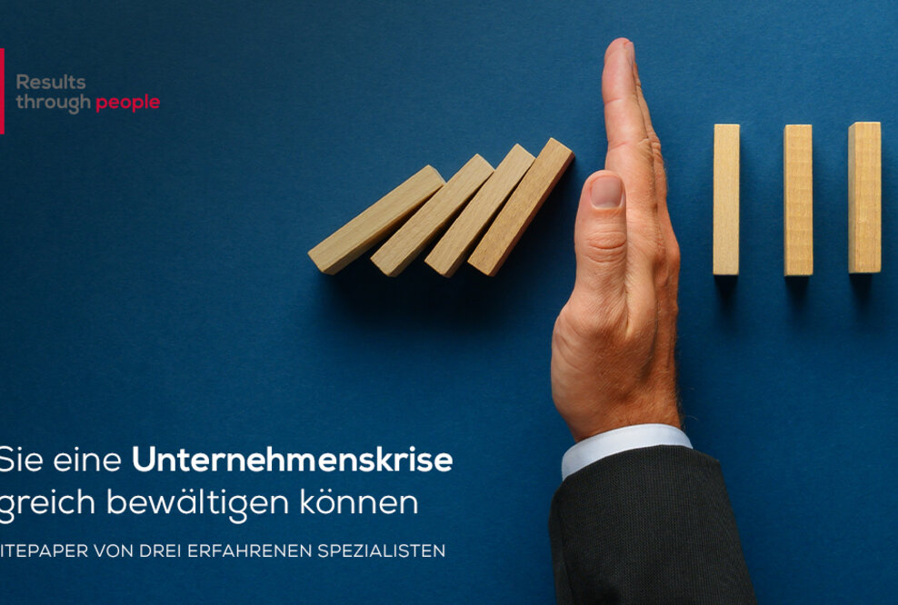 Wie Sie eine Unternehmenskrise erfolgreich bewältigen können