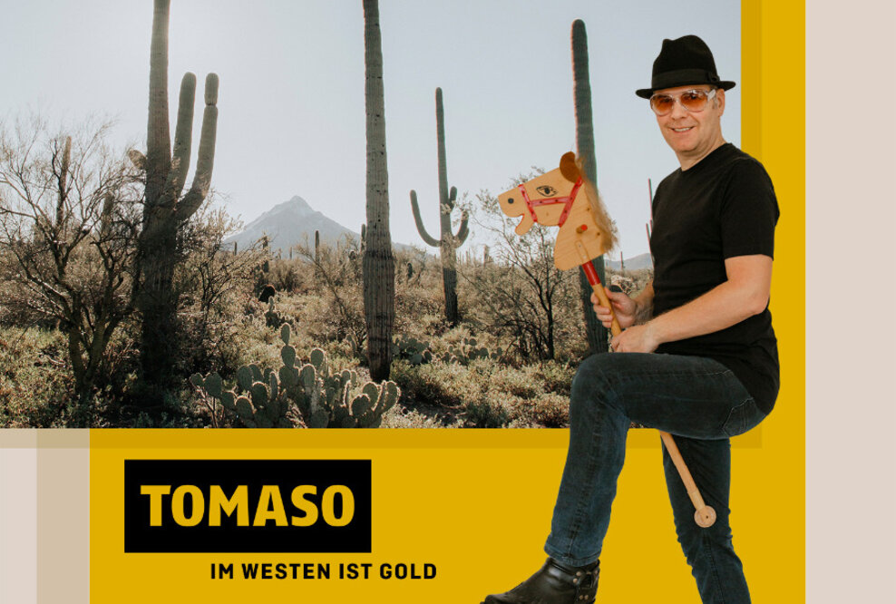 Aufbruch in eine glückliche Welt ohne Grenzen: Tomaso veröffentlicht "Im Westen ist Gold"