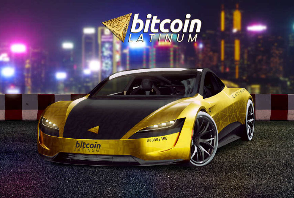 Bitcoin Latinum lanciert das weltweite Werbegeschenk für die Tesla Roadster-Sonderedition