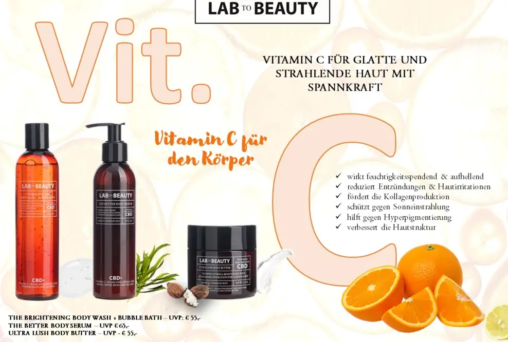Lab to Beauty - Vitamin C für den Körper