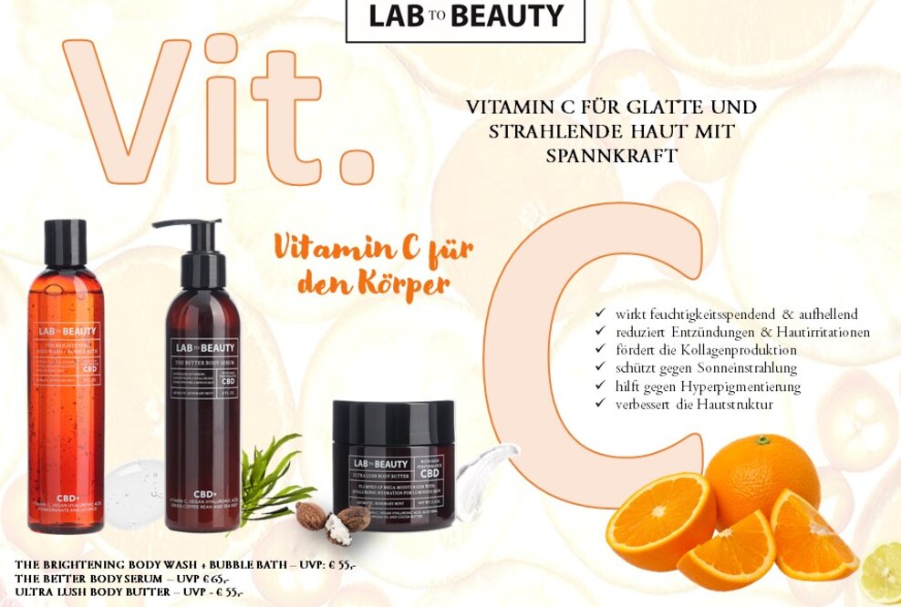 Lab to Beauty - Vitamin C für den Körper
