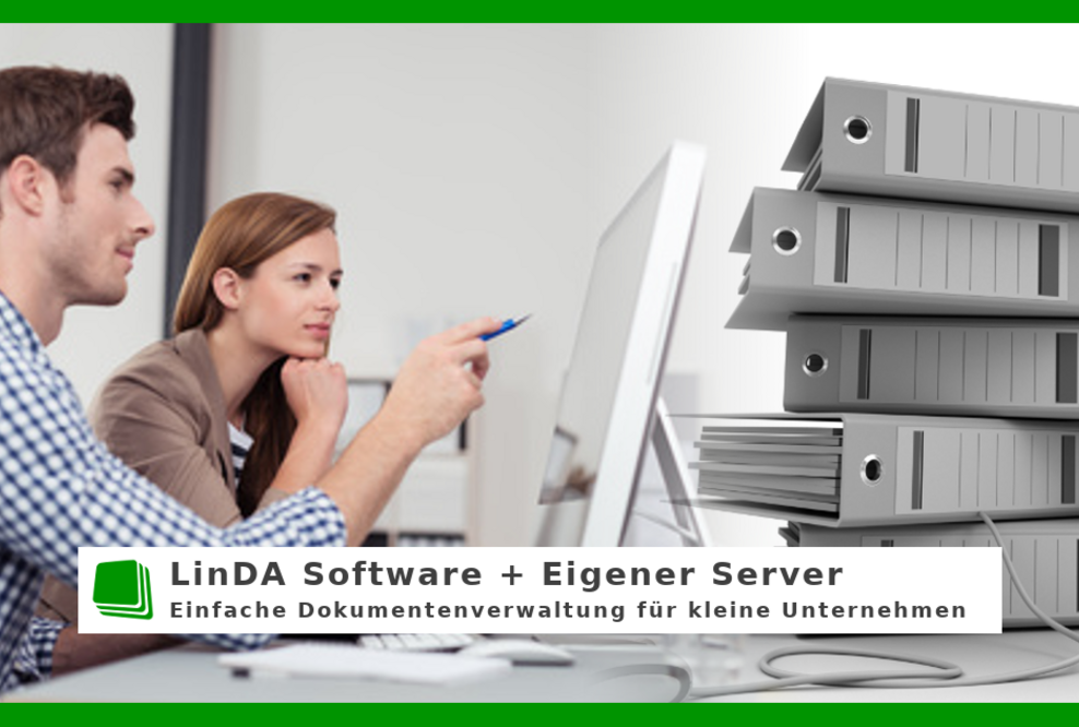 Linstep Archivierungssoftware LinDA plus Server für Kleinunternehmen