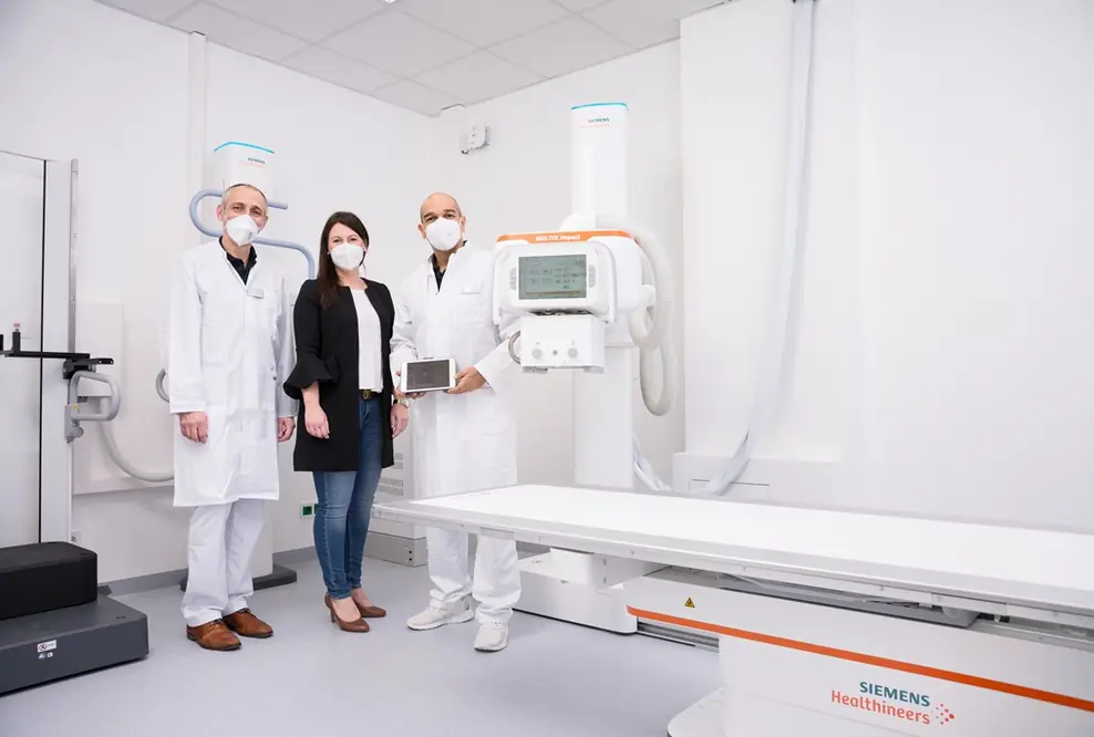 Neue Röntgenanlage sorgt für maßgeschneiderte OP-Planung in der Orthopädie und Wirbelsäulenchirurgie