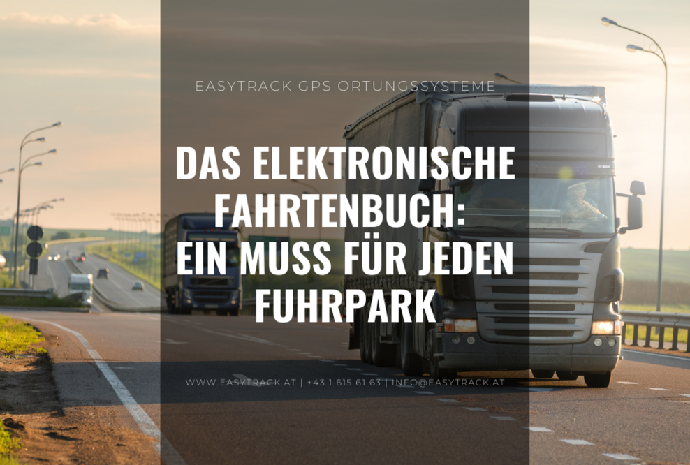 Das elektronische Fahrtenbuch. ein Muss für jeden Fuhrpark