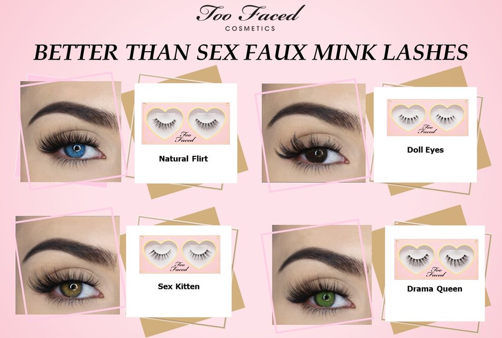 Too Faced - Better Than Sex Faux Mink Lashes