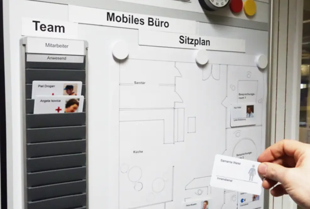 Visuelles Management für das mobile Büro