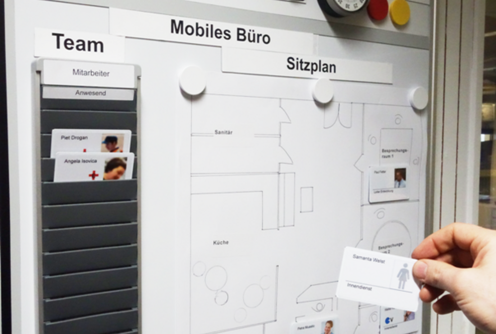 Visuelles Management für das mobile Büro