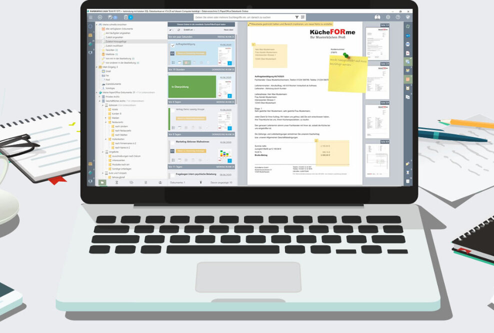 Vorteile der Digitalisierung mit PaperOffice Dokumenten Management Software