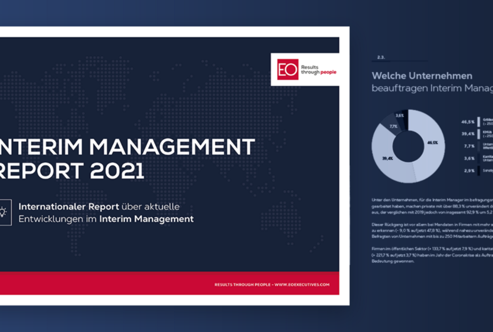 Bedarf an zeitlich befristeten Führungspositionen steigt wieder deutlich