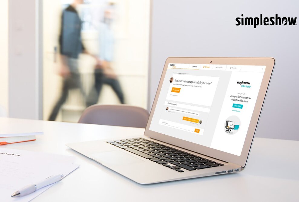 Erklärvideo-Plattform simpleshow führt digitales Service-Portal ein