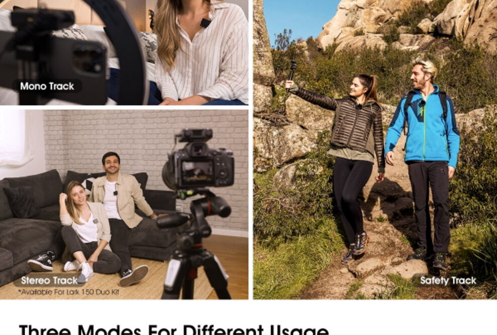 Hollyland kündigt Solo-Kit für das drahtlose Lark 150 Mikrofonsystem für Vlogger an