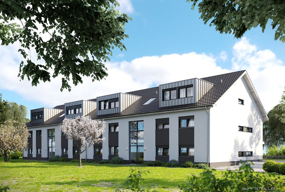 KSK-Immobilien hat zwei Mehrfamilienhäuser mit je acht Eigentumswohnungen des Neubauprojekts Spich Sixteen vermittelt