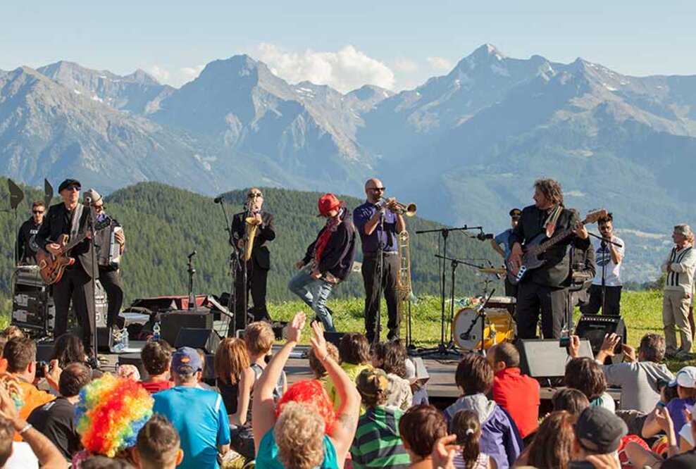 Musicastelle: Livemusik vor Traumkulisse im Aostatal