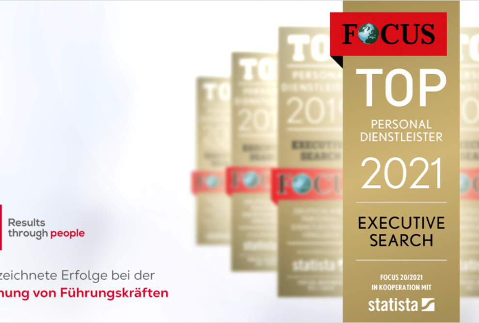 Ausgezeichnete Exzellenz bei der Besetzung von Führungspositionen begleitet Unternehmen erfolgreich durch die Krise