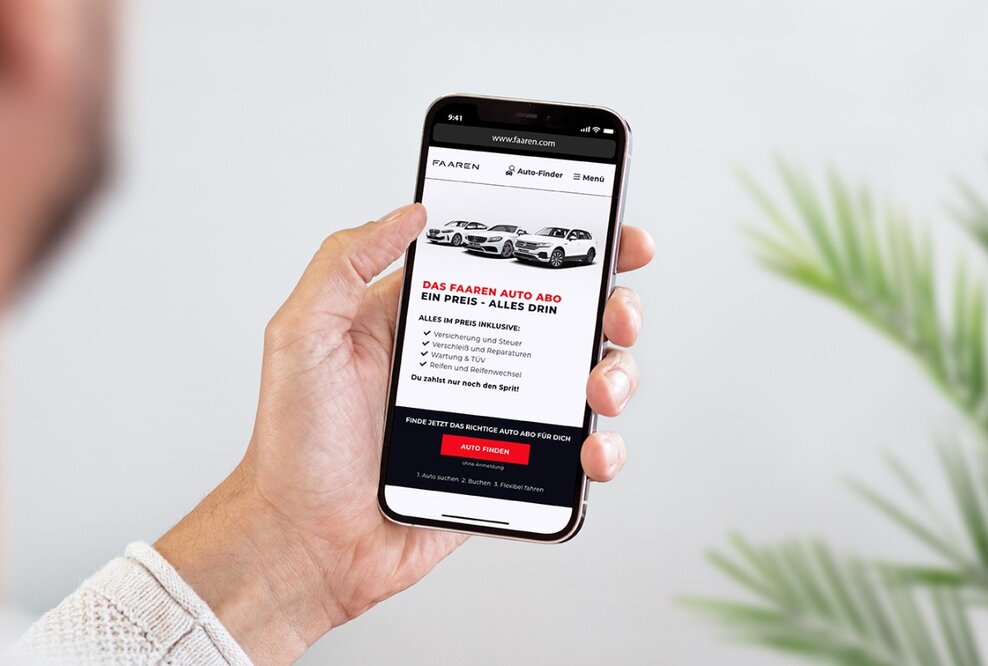 Helvetia Venture Fund und FlixBus Gründer investiert in das Auto Abo Unternehmen FAAREN