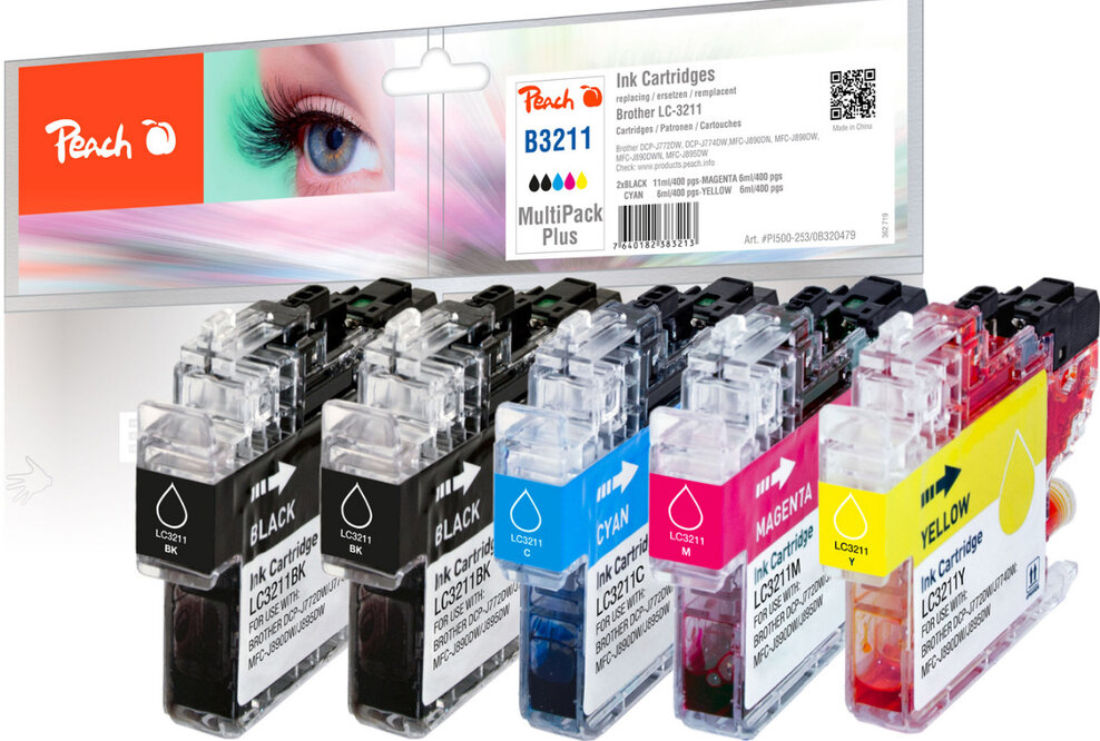 Neue alternative Tintenpatronen und Toner von Peach verfügbar