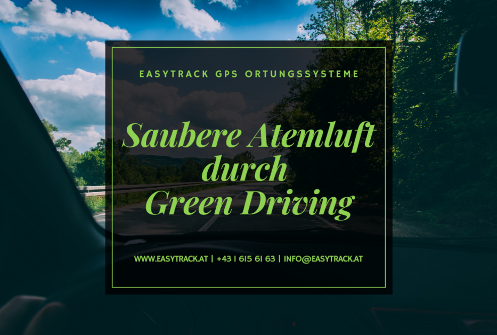 Saubere Atemluft durch Green Driving