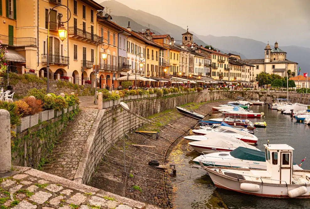 Höchstspannung am Lago Maggiore