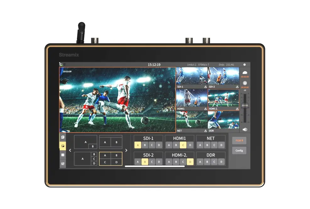 Hollyland Streamix M1: Sechs-Kanal-Streaming bereit für die Rückkehr von Live-Events
