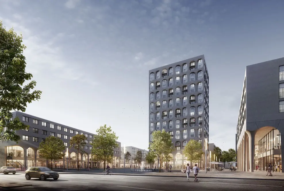 Stadtsparkasse München im neuen Stadtquartier ZAM