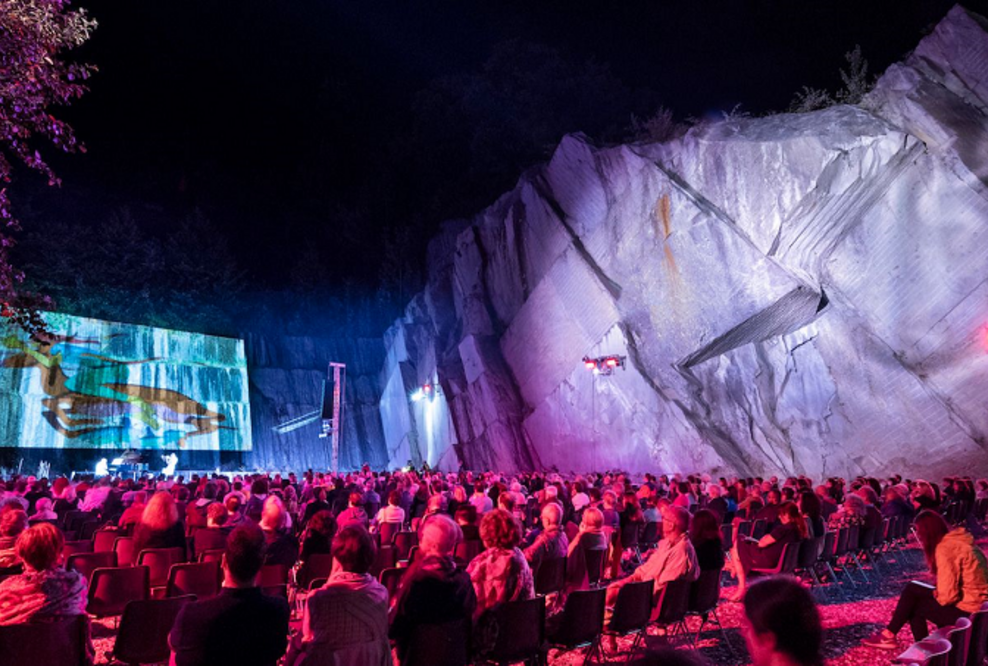 Steinbruch kann Kunst