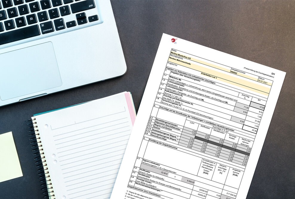 GAEB-Online 2021: Nie mehr Stress mit der Urkalkulation