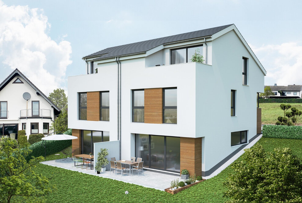KSK-Immobilien hat zwei Architektenhäuser in Königswinter vermittelt