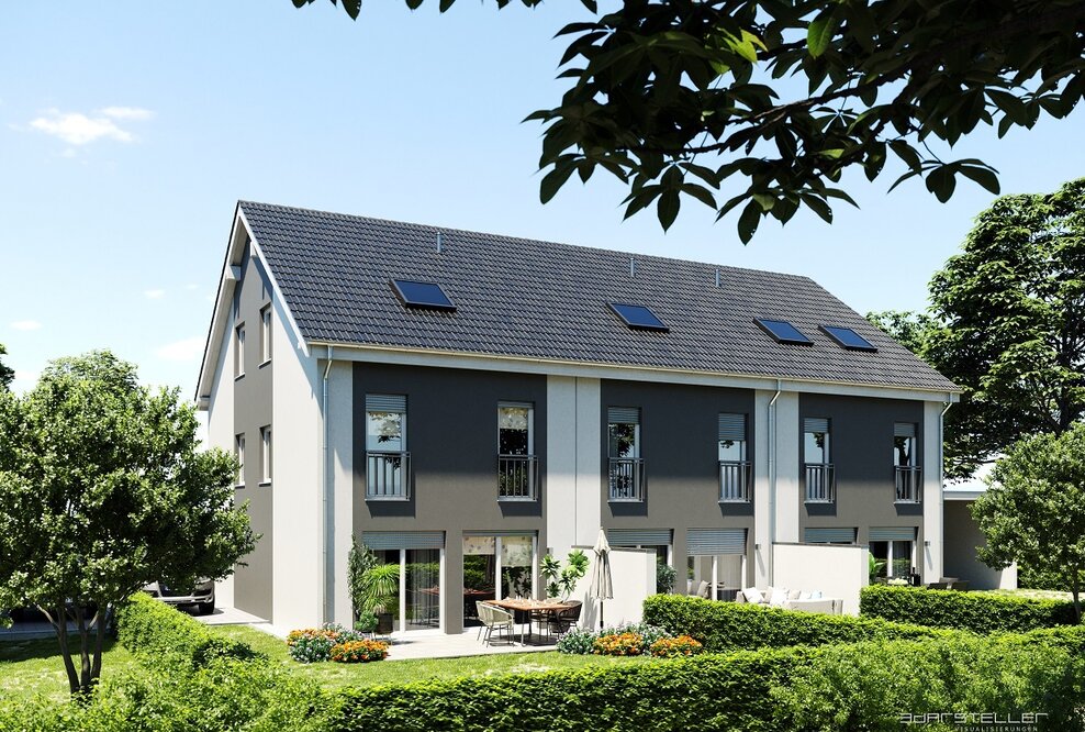 KSK-Immobilien hat zwei Doppelhaushälften und drei Reihenhäuser in Sankt Augustin vermittelt