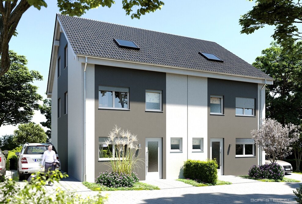 KSK-Immobilien hat zwei Doppelhaushälften und drei Reihenhäuser in Sankt Augustin vermittelt