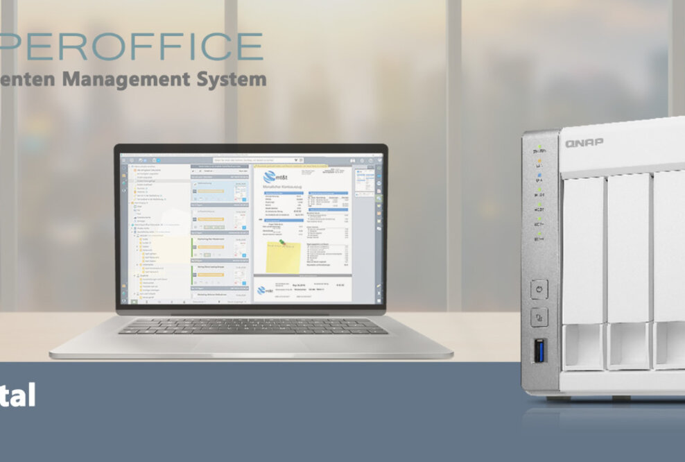 PaperOffice DMS trifft QNAP NAS, Zweckehe mit Verstand