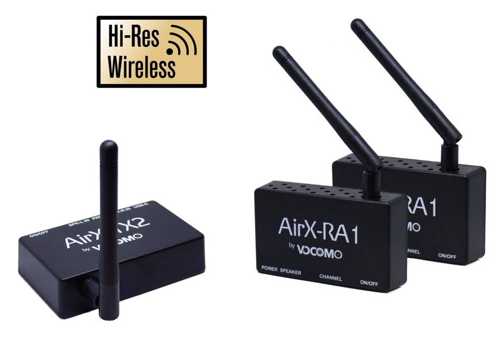 Das AirX HiRes Audio-Funksystem von VOCOMO - drahtloses Heimkinovergnügen ohne Kompromisse