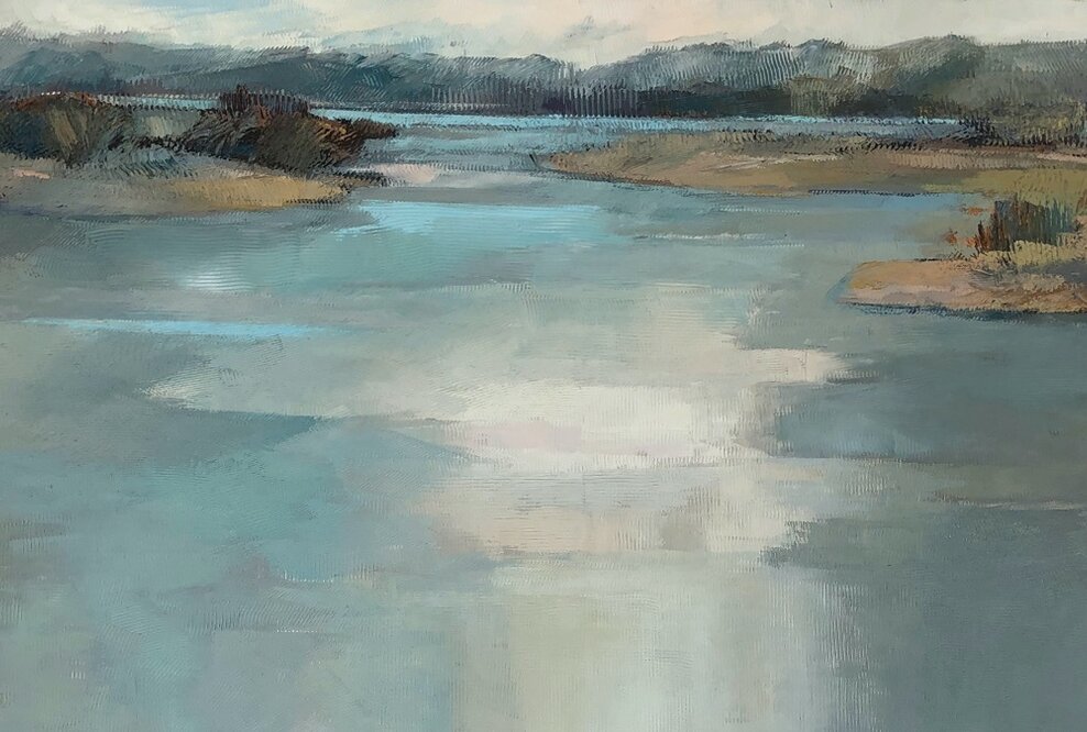 Jetzt komplett: Ausst. Forum Merzhausen (Freiburg): Christel Andrea Steier – „Autonome Räume – Innere Landschaften“ | Malerei