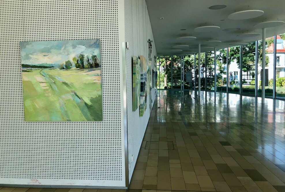 Jetzt komplett: Ausst. Forum Merzhausen (Freiburg): Christel Andrea Steier – „Autonome Räume – Innere Landschaften“ | Malerei