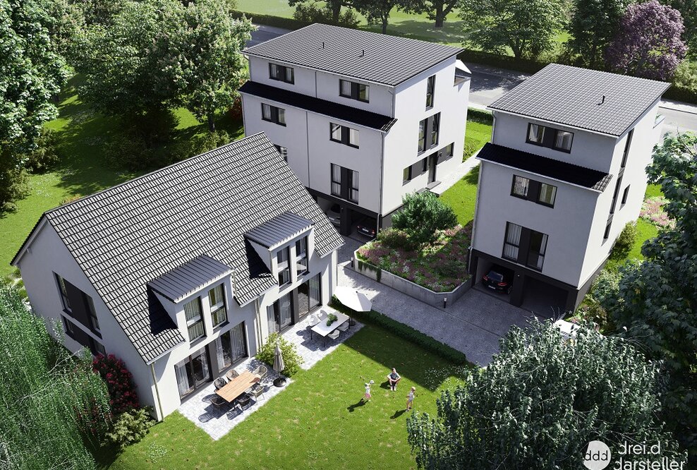 KSK-Immobilien vermittelt vier Doppelhaushälften und ein freistehendes Einfamilienhaus in Lohmar