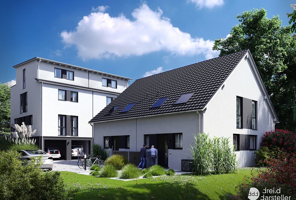 KSK-Immobilien vermittelt vier Doppelhaushälften und ein freistehendes Einfamilienhaus in Lohmar