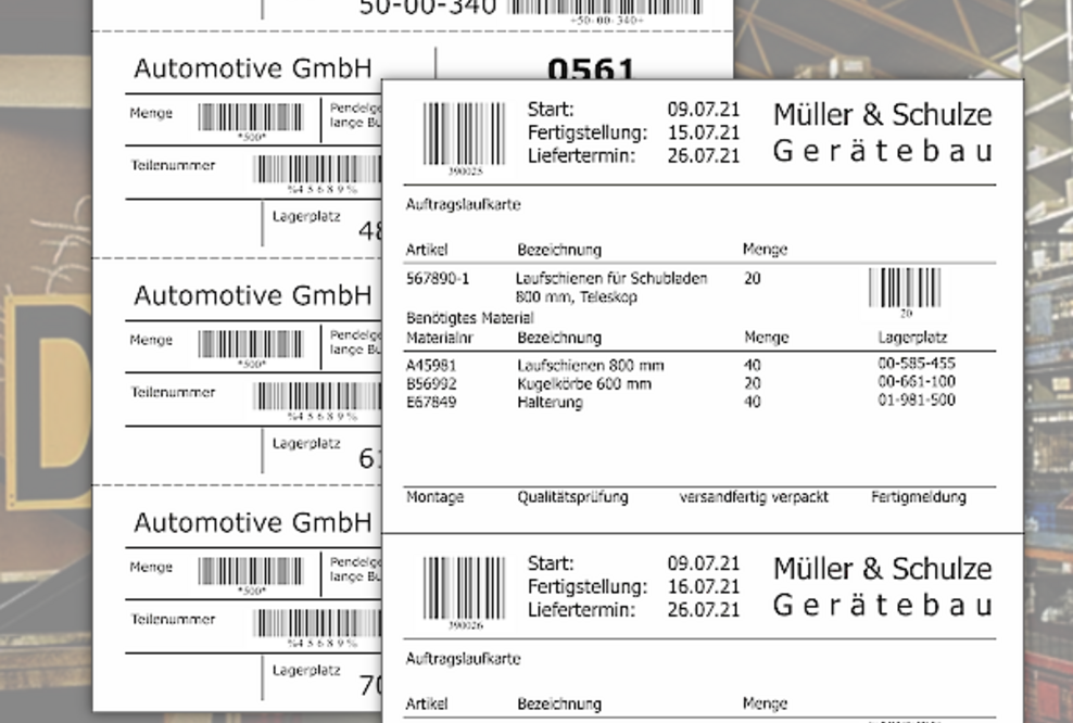 Papiere mit Perforationen vereinfachen die Arbeit bei Produktion, Lagerung und Transport