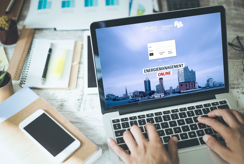 Verbrauchsdaten auf einen Blick: Gasnetz Hamburg und Stromnetz Hamburg starten Energiemanagement-Portal