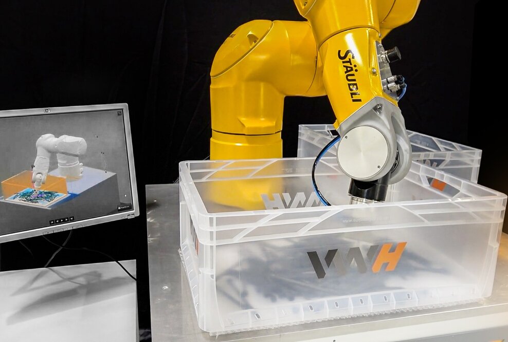 Bin Picking: Der Griff in die Kiste mit künstlicher Intelligenz