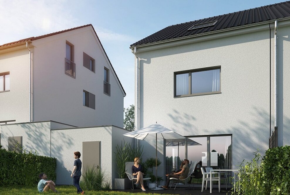 KSK-Immobilien vermittelt acht Einfamilienhäuser als Doppelhaushälften oder Reihenhäuser in Euskirchen