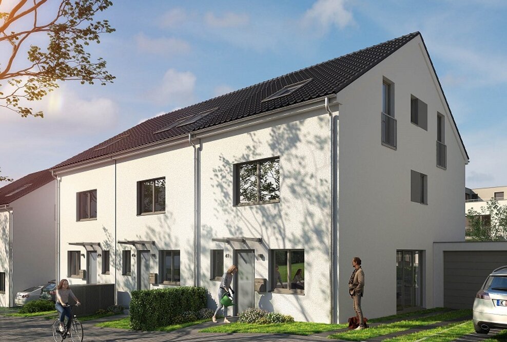 KSK-Immobilien vermittelt acht Einfamilienhäuser als Doppelhaushälften oder Reihenhäuser in Euskirchen