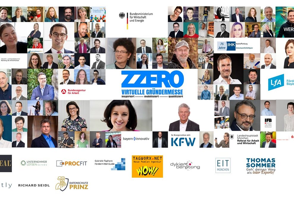 ZZERO 2021 - die ultimative virtuelle Gründermesse