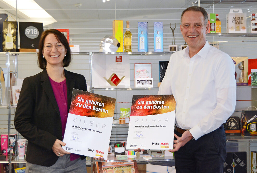 Druck&Medien Awards 2021 - Karl Knauer doppelt ausgezeichnet