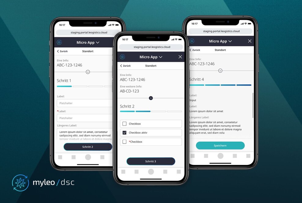 leogistics bietet No-Code-Editor für Logistik-Apps